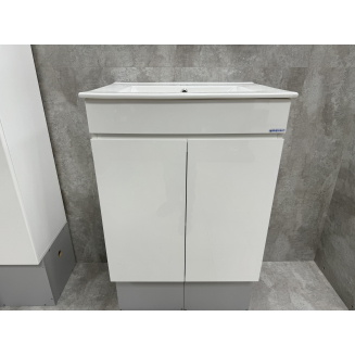 Тумба с раковиной MIRSANT Next 60 напольная, раковина Next 60