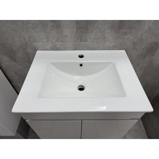 Тумба с раковиной MIRSANT Next 60 напольная, раковина Next 60