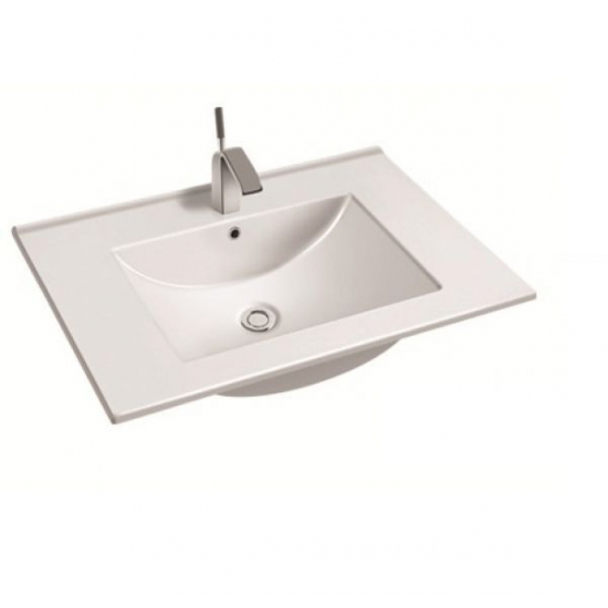 Тумба с раковиной MIRSANT Next 60 напольная, раковина Next 60