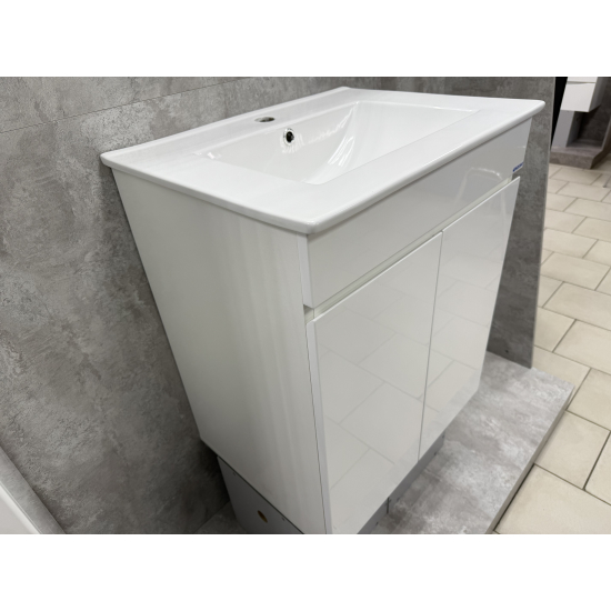 Тумба с раковиной MIRSANT Next 60 напольная, раковина Next 60