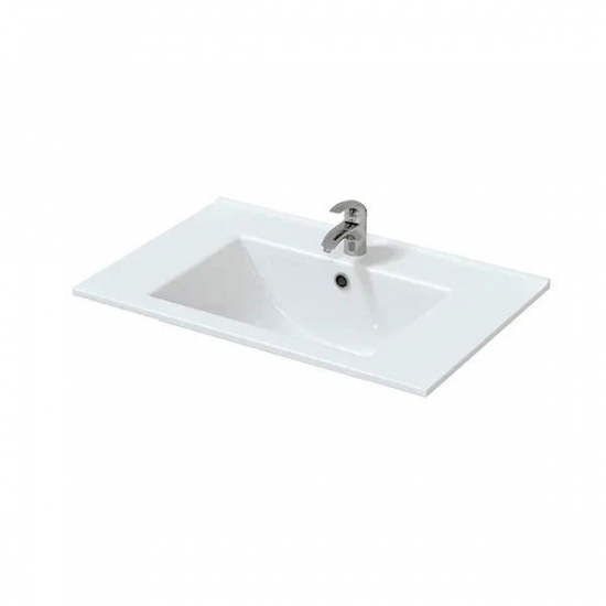 Тумба с раковиной MIRSANT Next 70/2 подвесная, 2 ящика, раковина Next 70