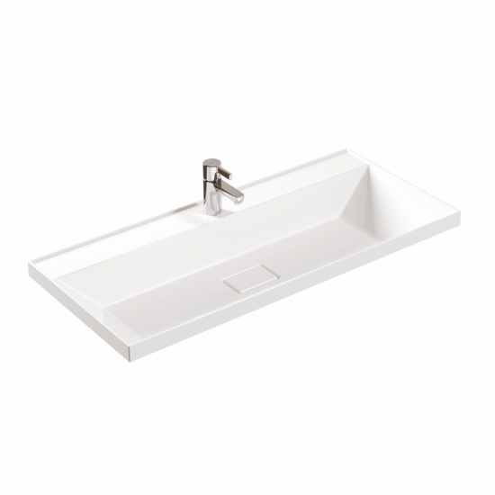 Тумба с раковиной MIRSANT Scandy 100 подвесная, раковина Style 100