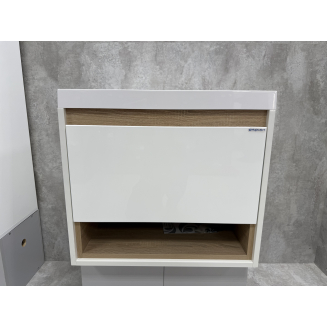 Тумба с раковиной MIRSANT Scandy 60 подвесная, раковина Style 60