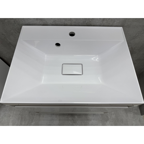 Тумба с раковиной MIRSANT Scandy 60 подвесная, раковина Style 60