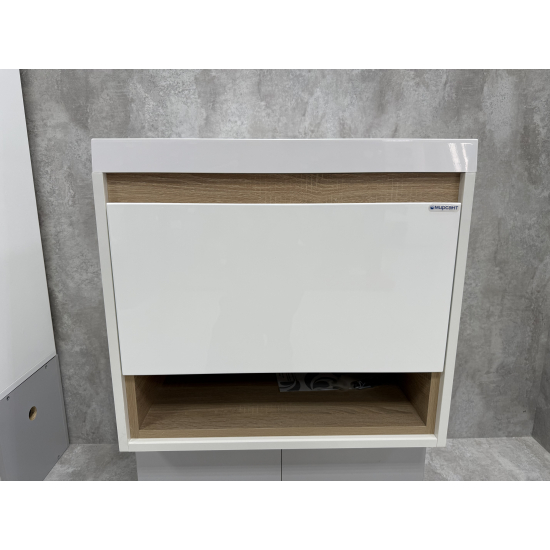 Тумба с раковиной MIRSANT Scandy 60 подвесная, раковина Style 60