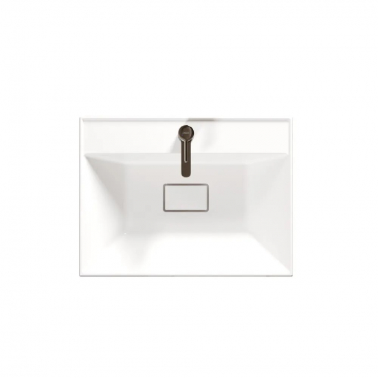 Тумба с раковиной MIRSANT Scandy 60 подвесная, раковина Style 60