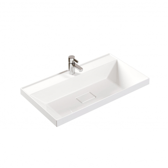 Тумба с раковиной MIRSANT Scandy 80 подвесная, раковина Style 80