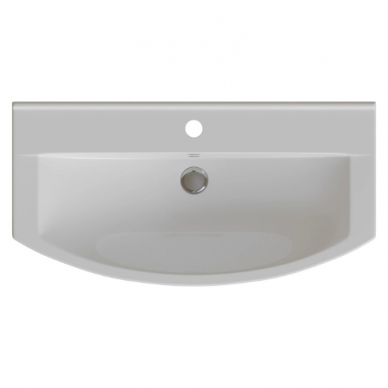 Тумба с раковиной MIXLINE Анри 75 напольная, с раковиной Best 75