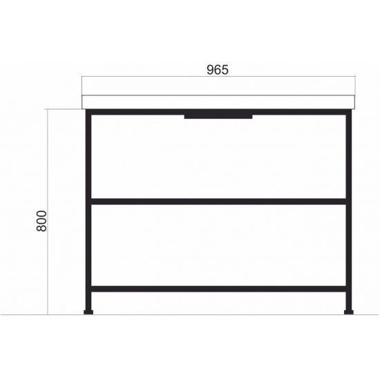 Тумба с раковиной MIXLINE Бруклин 100 напольная дуб бунратти, с раковиной Фостер 100