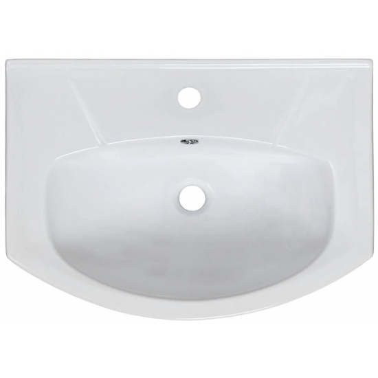 Тумба с раковиной MIXLINE Диамант 55 напольная, с раковиной Элеганс 55