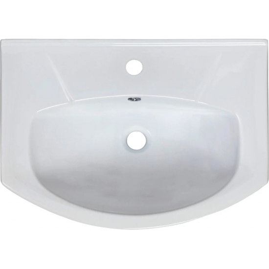 Тумба с раковиной MIXLINE Этьен 60 напольная, с раковиной Элеганс 60