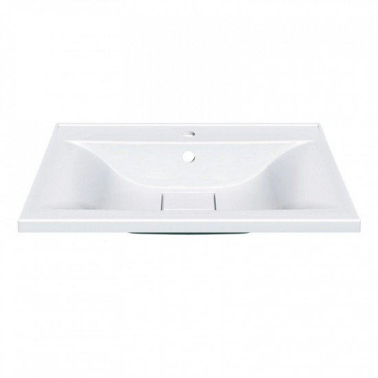 Тумба с раковиной MIXLINE Этьен 75 напольная, с раковиной Нелли 75