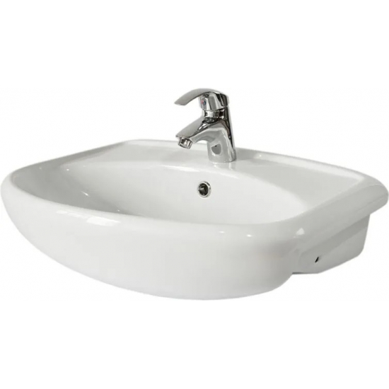 Tумба с раковиной MIXLINE Мистраль 60 напольная, с раковиной Арго 60 