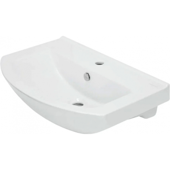 Тумба с раковиной MIXLINE Вега 75 напольная, с раковиной Best 75