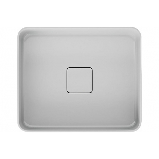 Тумба с раковиной MIXLINE Виктория-70 подвесная, софт графит матовая