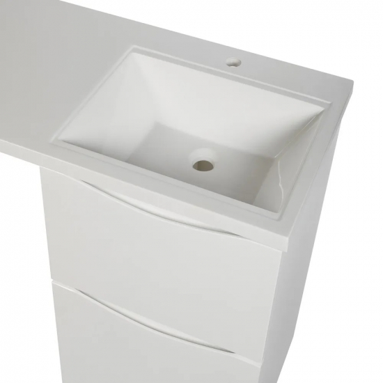 Тумба с раковиной на стиральную машину AURA Вегас Bibox 40-2