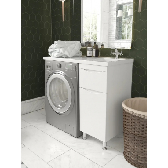 Тумба с раковиной на стиральную машину AURA Вегас Bibox 40-2