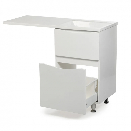 Тумба с раковиной на стиральную машину AURA Вегас Bibox 50-2