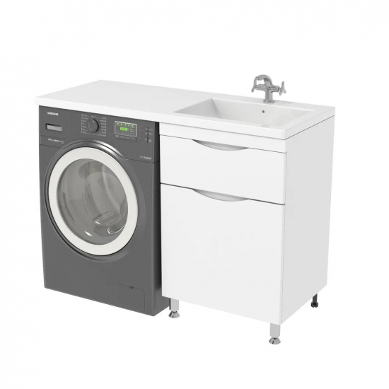 Тумба с раковиной на стиральную машину AURA Вегас Bibox 70-2