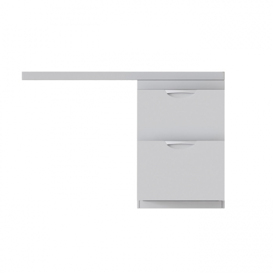 Тумба с раковиной на стиральную машину MIXLINE Атлантик-56 с раковиной Сosmos 120 правая, напольная