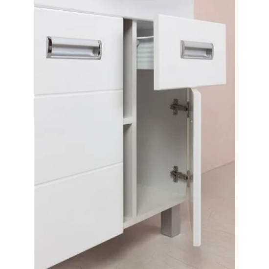 Тумба с раковиной ONIKA Балтика 70.12 напольная, с ящиком, раковина Балтика 70