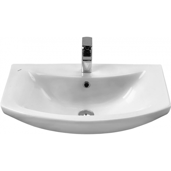 Тумба с раковиной ONIKA Балтика 70.12 напольная, с ящиком, раковина Балтика 70