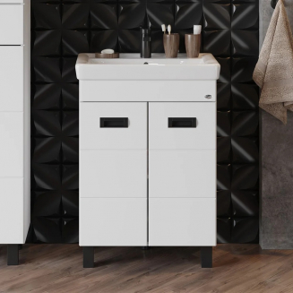 Тумба с раковиной ONIKA Балтика Black 55.11