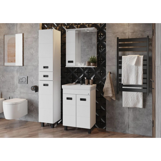 Тумба с раковиной ONIKA Балтика Black 55.11