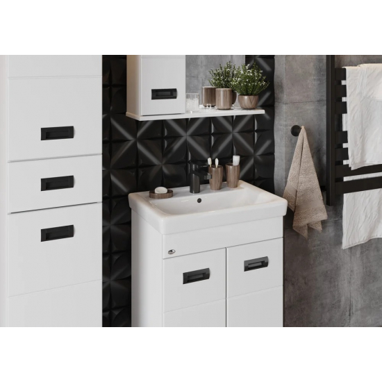 Тумба с раковиной ONIKA Балтика Black 55.11