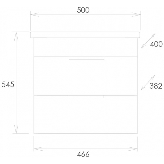 Тумба с раковиной ONIKA Легран 50.13 дуб галифакс