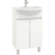 Тумба с раковиной ONIKA Милтон 55 напольная, белая
