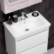Тумба с раковиной OPADIRIS Фреш 60 белая