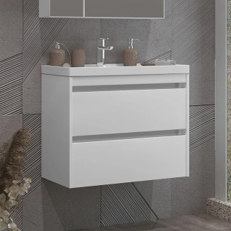 Тумба с раковиной OPADIRIS Фреш 70 белая