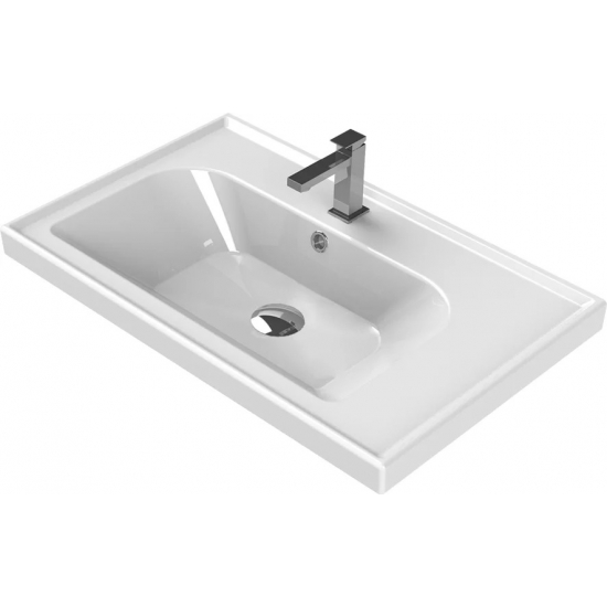 Тумба с раковиной OPADIRIS Фреш 70 белая