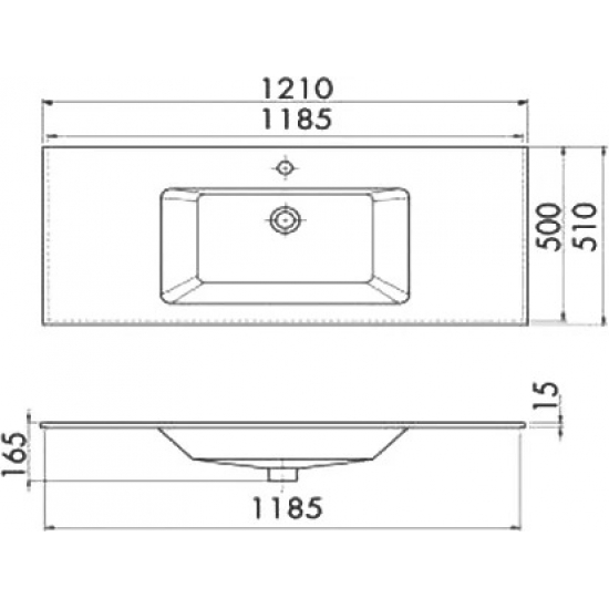Тумба с раковиной OPADIRIS Ибица 120 подвесная, фурнитура золото