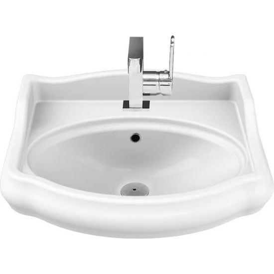 Тумба с раковиной OPADIRIS Лоренцо 60 белая матовая