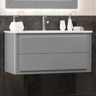 Тумба с раковиной OPADIRIS Луиджи 100 серая