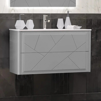 Тумба с раковиной OPADIRIS Луиджи 90 серая