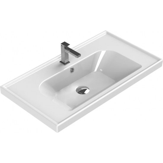 Тумба с раковиной OPADIRIS Палермо 80 светлый орех