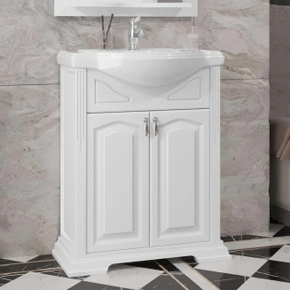 Тумба с раковиной OPADIRIS Риспекто 65 белая