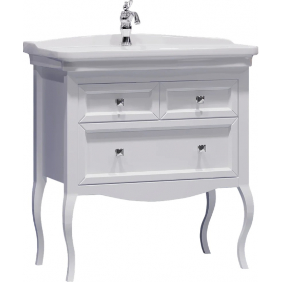 Тумба с раковиной OPADIRIS Валери 85 белая