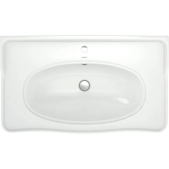 Тумба с раковиной OPADIRIS Валери 85 белая