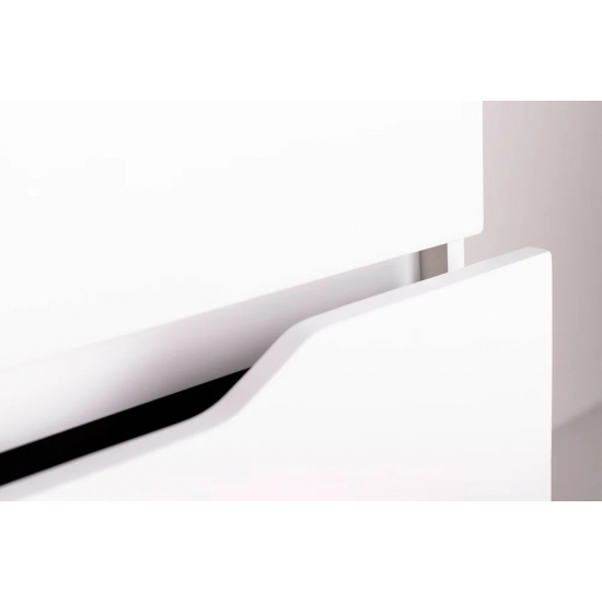 Тумба с раковиной ORANGE Line 60 белая матовая