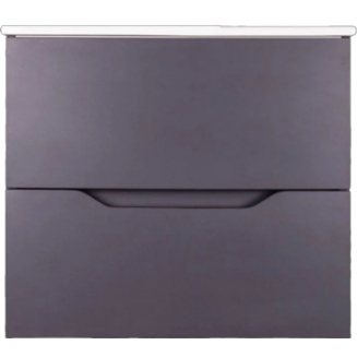 Тумба с раковиной ORANGE Line 60 графит матовый