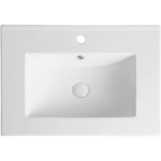 Тумба с раковиной ORANGE Line 60 графит матовый