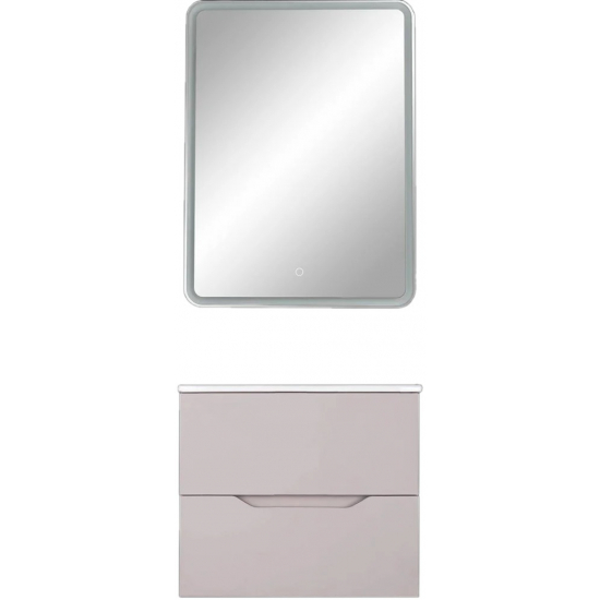 Тумба с раковиной ORANGE Line 60 латте матовый