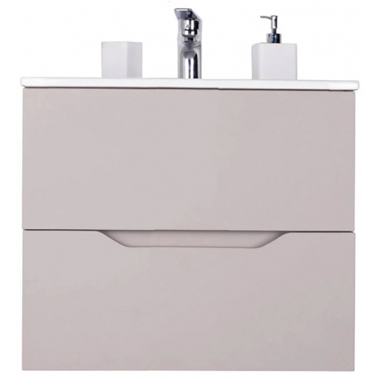 Тумба с раковиной ORANGE Line 60 латте матовый