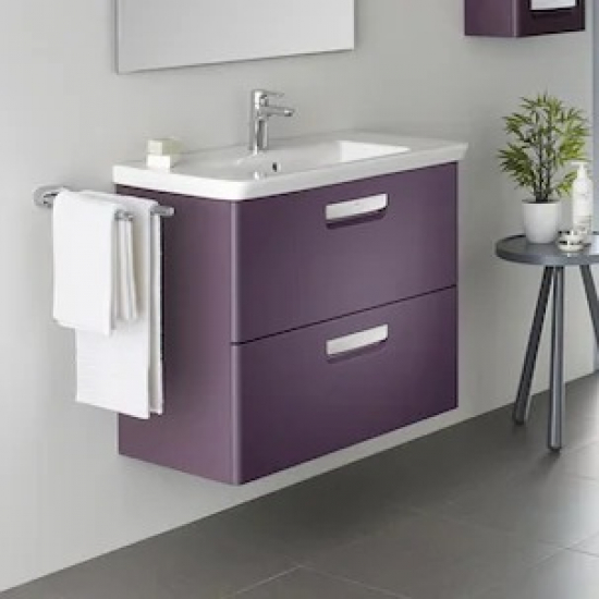 Тумба с раковиной ROCA Gap 60 фиолетовая