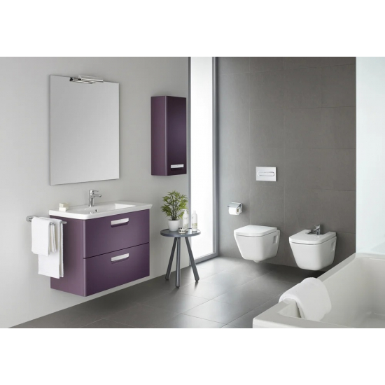 Тумба с раковиной ROCA Gap 60 фиолетовая