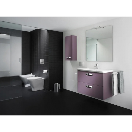 Тумба с раковиной ROCA Gap 70 фиолетовая